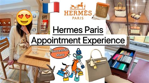 hermes paris heure|hermès appointment.